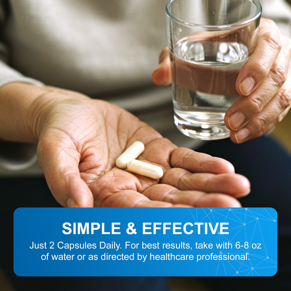 Vitality Now Life Pulse GMP-certified facility seal on packaging for purity