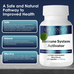 Box packaging highlights gluten-free vegan formula from Life Source Basics.