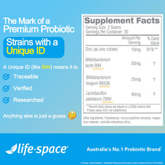Life-Space product on display in Australia, signifying trusted manufacturing location.