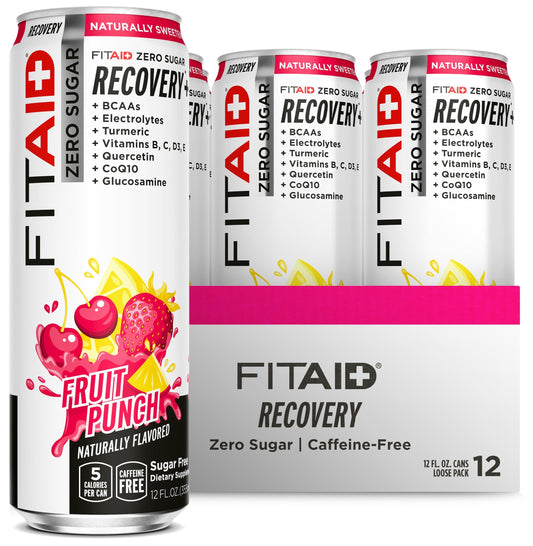 LifeAID Fitaid bottle Fruit Punch for post-workout refreshment