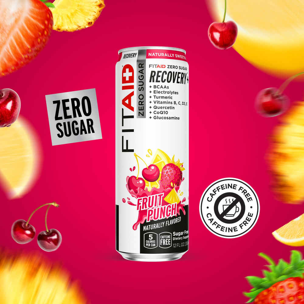 LifeAID Fitaid nutrition panel confirms zero sugar and gluten-free ingredients