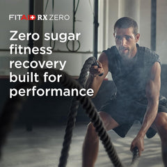 LifeAid FITAID RX Zero Sugar bottle on table with clean background