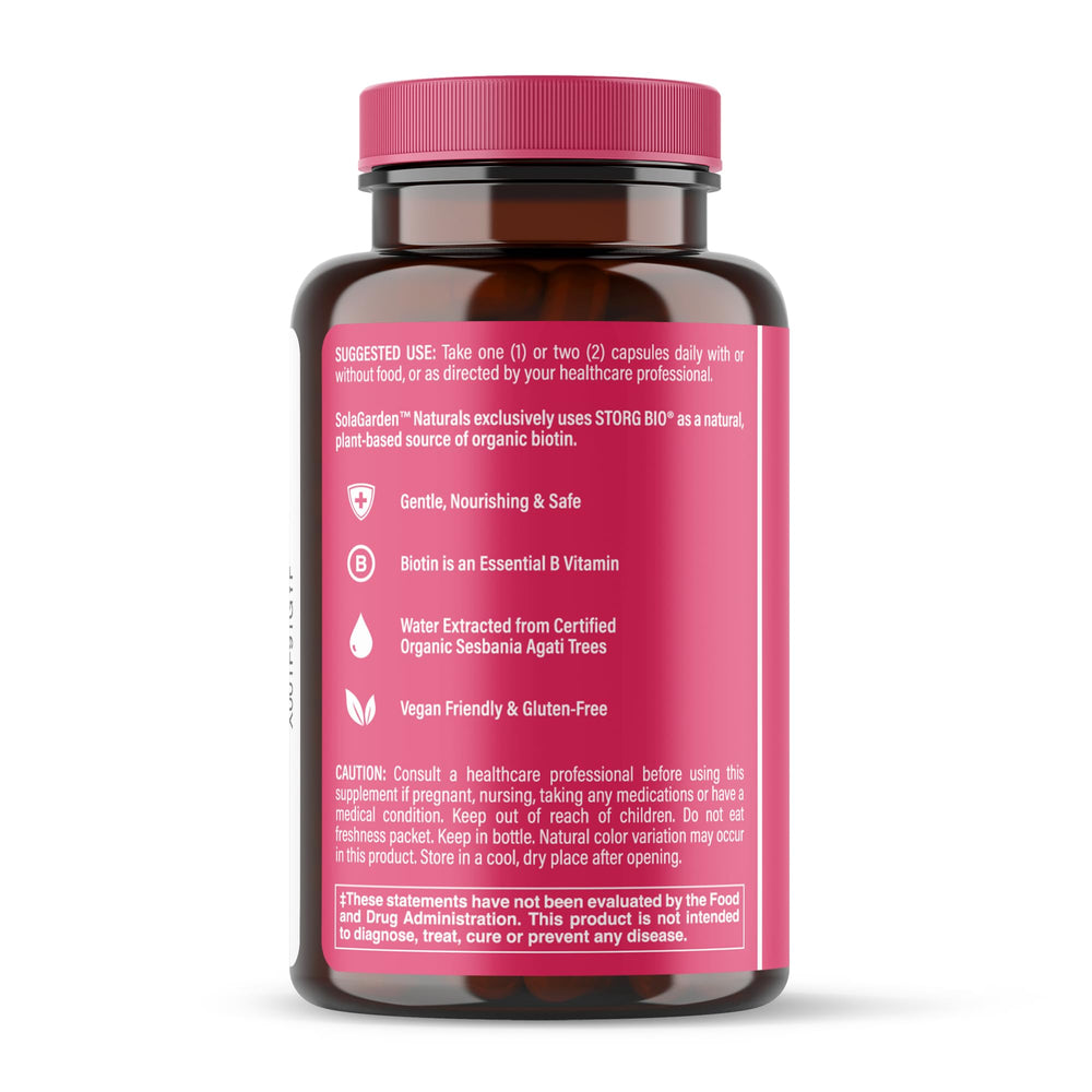 LifeGarden Naturals gluten-free biotin suitable for sensitive diets