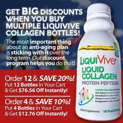 LiquiVive liquid in a glass for easy daily use.
