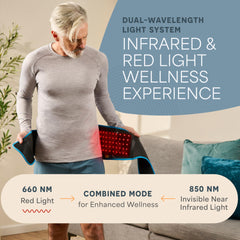 LifePro Allevared Belt adjustable straps ensure a snug fit.