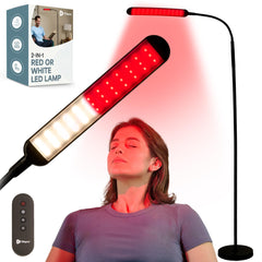 LifePro Lumaglow red light therapy lamp for full body wellness and skin support