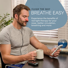 LifePro Respirelief compact design fits in pocket for travel