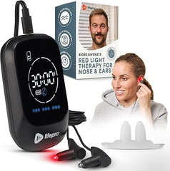 LifePro Respirelief nose-therapy-device supports nasal comfort with red and near-infrared light.