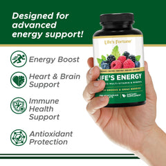 Super greens blend image shows spirulina and chlorella for phytonutrients.