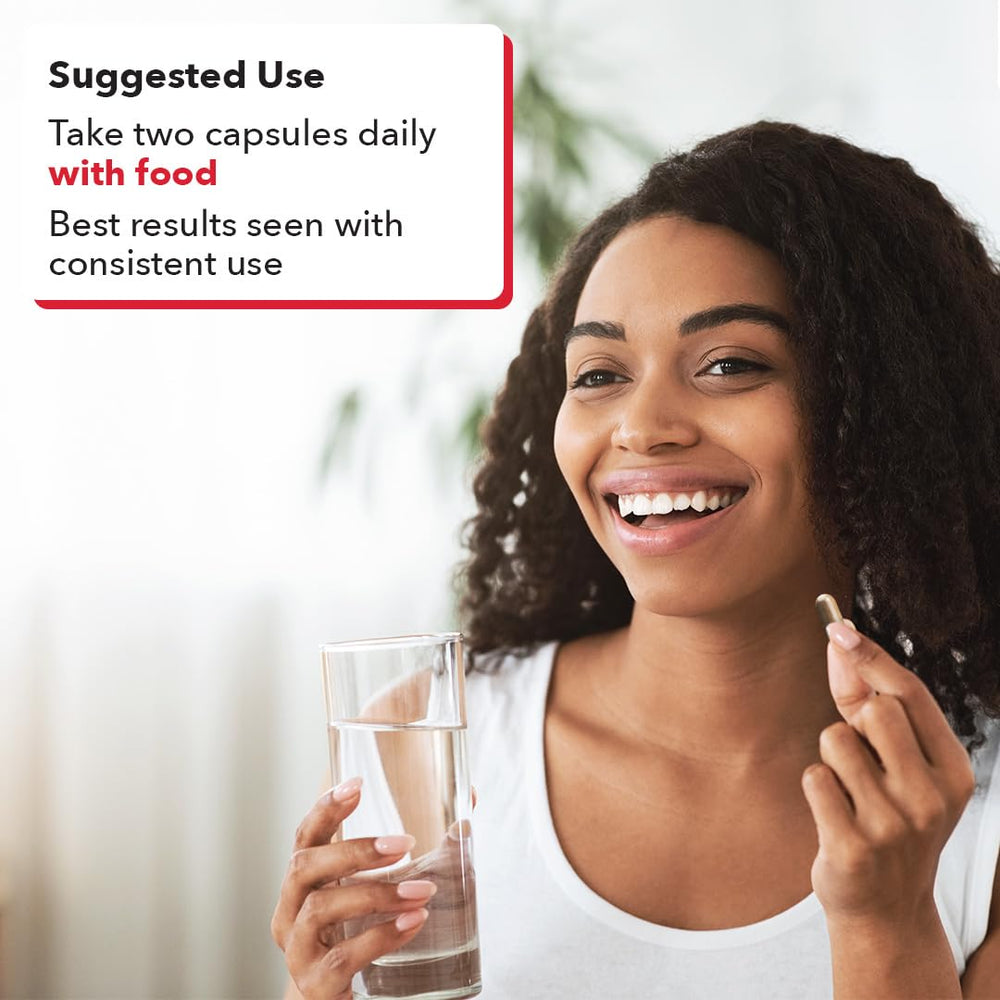 LifeSeasons Blood Nourish-R dispensing bottle image illustrating daily routine integration.