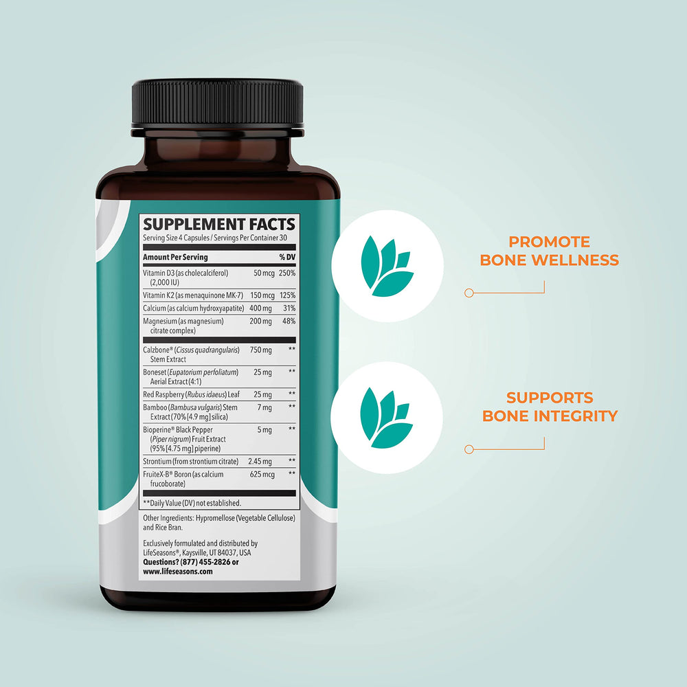 LifeSeasons Bone Densi-T capsules ready for daily mineral support