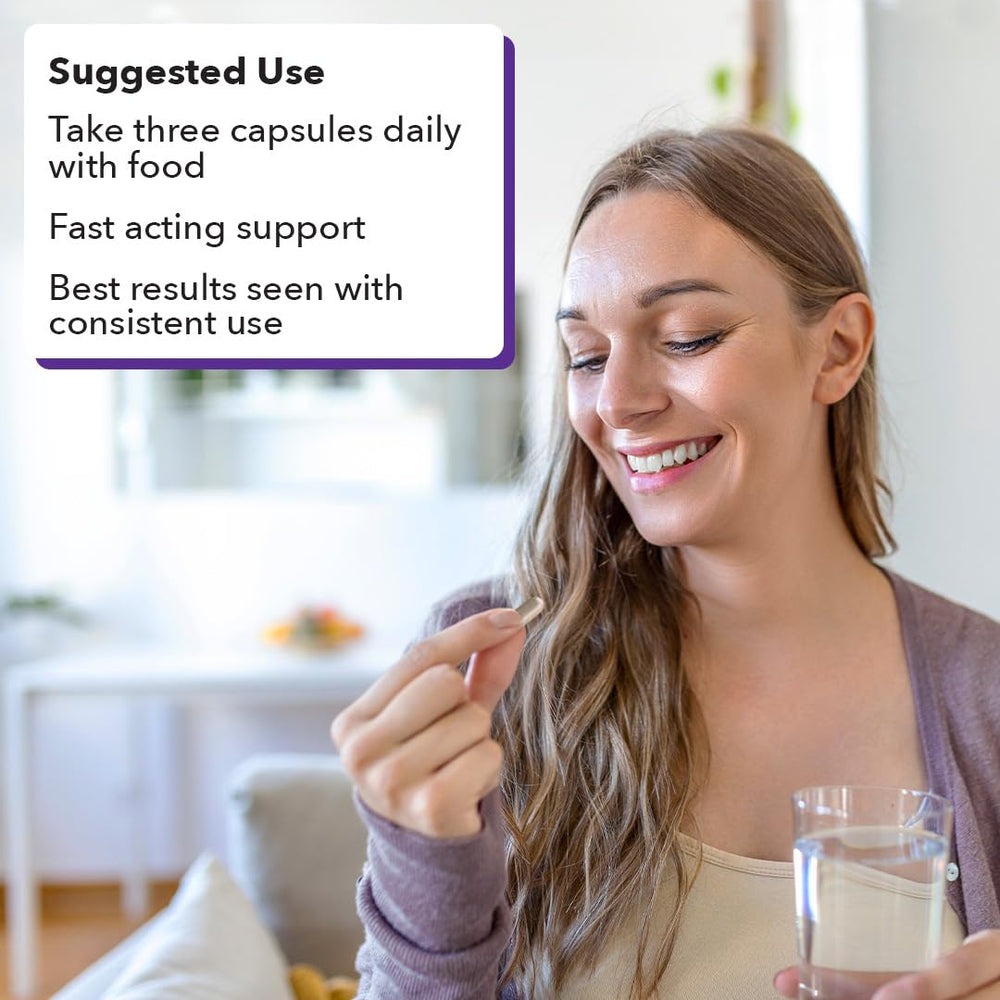 LifeSeasons Lung Capaci-T ingredients inset showcases botanicals for lung comfort