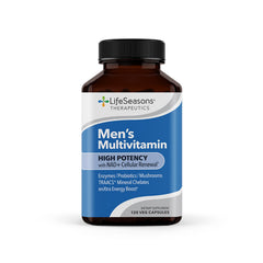 LifeSeasons Men's Multivitamin bottle front for daily energy support