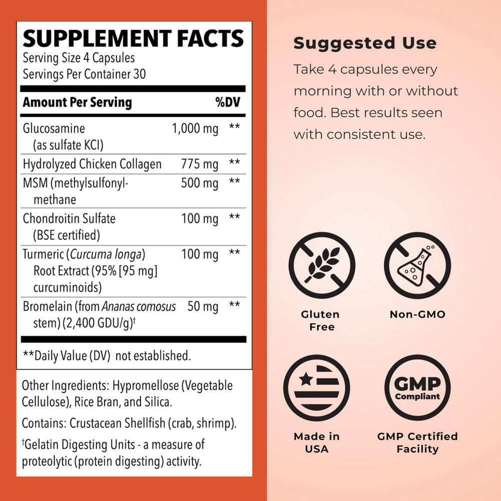 LifeSeasons Mobili-T label view showing gluten and dairy-free claim.