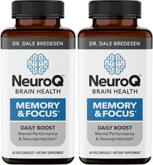 LifeSeasons NeuroQ bottle front view highlighting memory and focus support