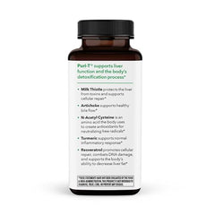 LifeSeasons Puri-T artichoke turmeric blend for holistic liver support.