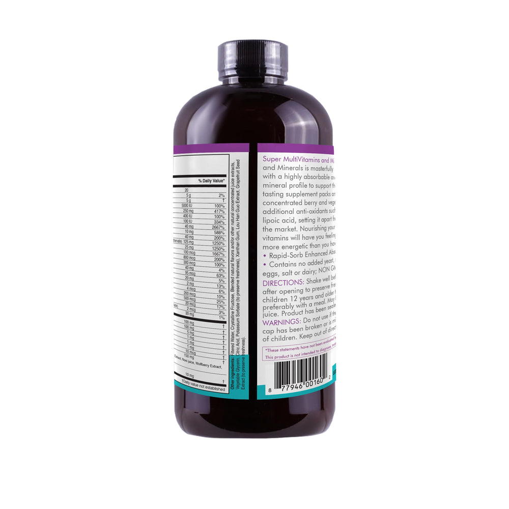 Life Solutions liquid multivitamin droplet dispense, convenient daily dose