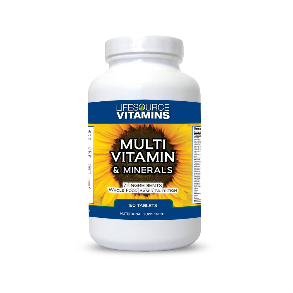LifeSource Complete Multi bottle front view highlighting comprehensive daily nutrition.