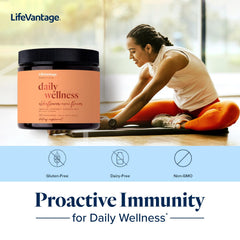 LifeVantage Daily Wellness morning table setup for daily ritual