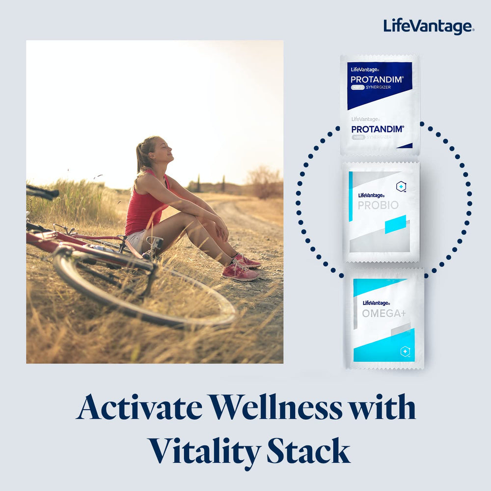 LifeVantage Nutrigenomic Starter Kit travel box with guides.