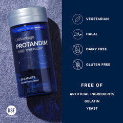 LifeVantage Protandim Nrf2 Synergizer box packaging shown for easy shopping