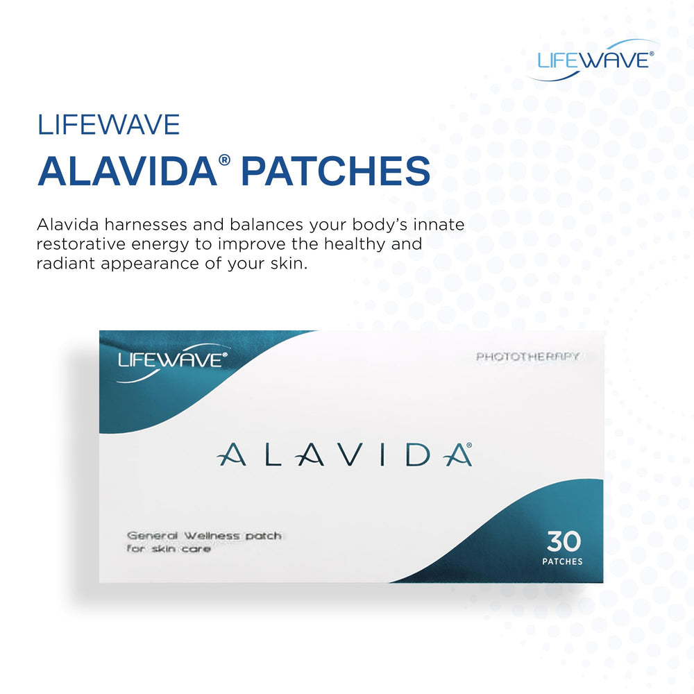 LifeWave Alavida patches during night use as part of a bedtime routine.