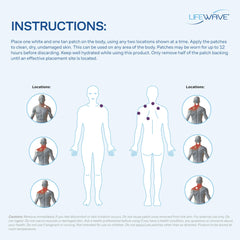 LifeWave IceWave patches in everyday activity demonstrating non-drug options.