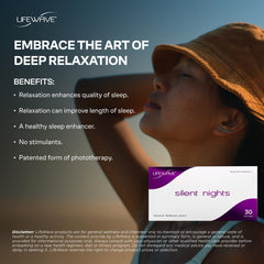 Patented light technology reflects infrared energy for skin balance.