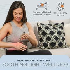 LifePro LumiCure control panel for quick, simple therapy sessions.