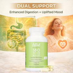 Gluten-free probiotic packaging emphasizes pure ingredients from Lifted Naturals