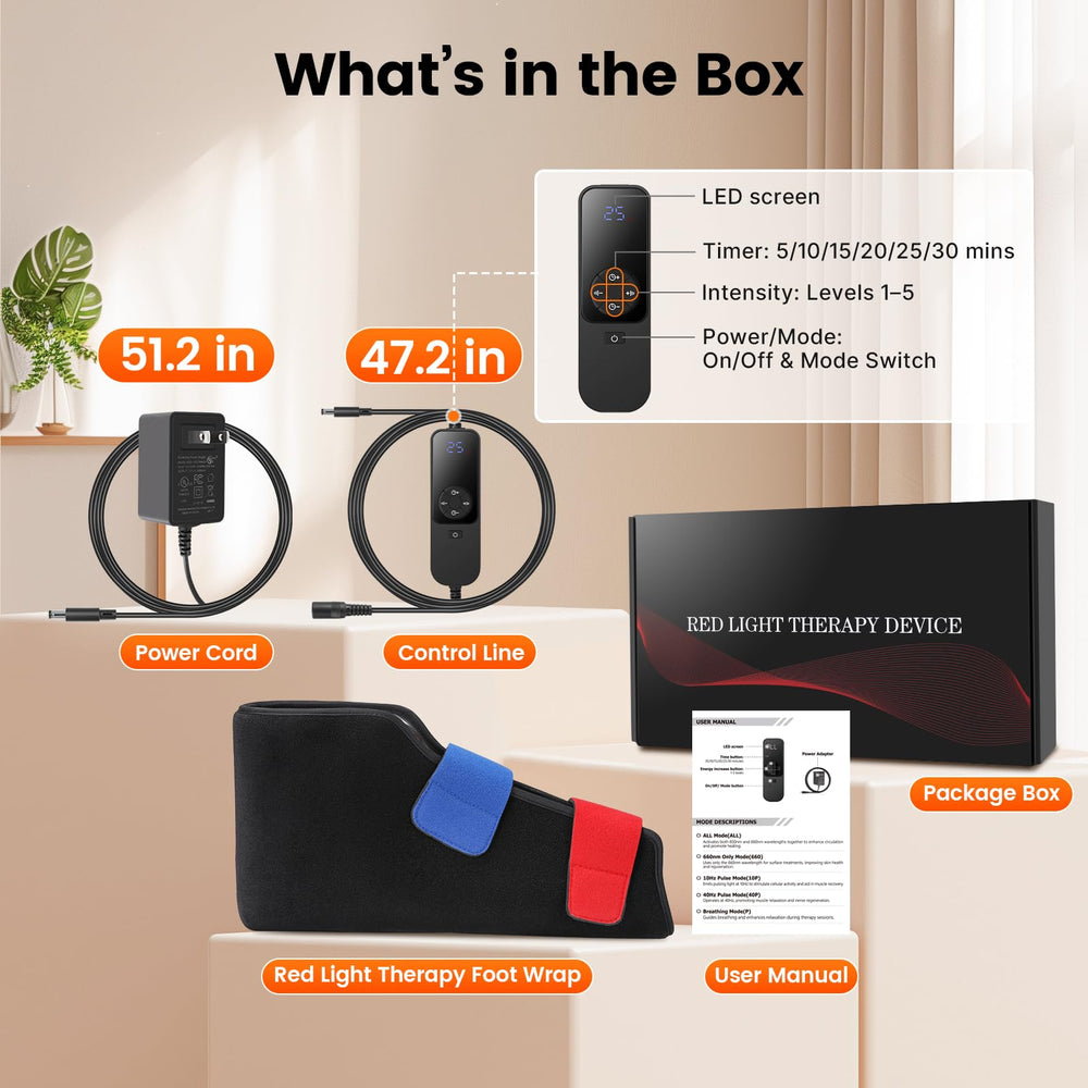 LIGHTIUM foot wrap waterproof lining keeps interior clean