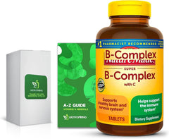 LightSpring Super B Complex C bottle front for daily energy support