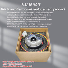 LiL DiHo AirSense 10/S9/S10 motor replacement image.