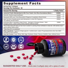 LILICARE Fisetin bottle pour demonstrates easy daily dosing for longevity goals.