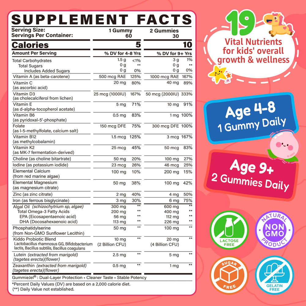 LILICARE Kids Peach Gummies are tasty, sugar-free bites kids love during daily routines.