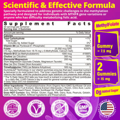 LILICARE L-MethylFolate Gummies packaging emphasizes convenient daily routine