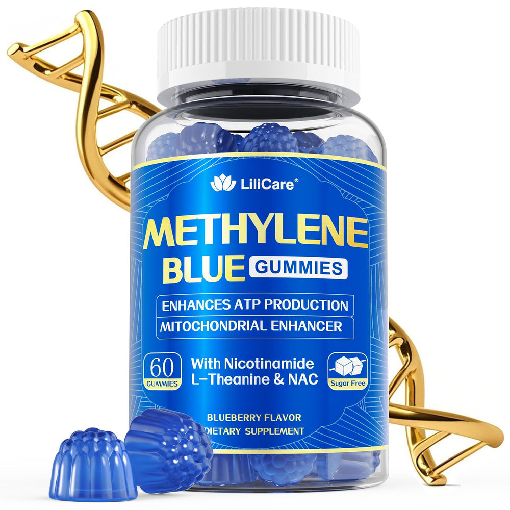 LILICARE Methylene Blue Gummies bottle for daily brain support