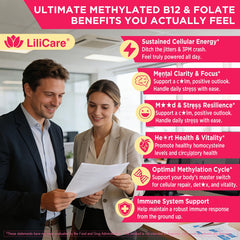 LILICARE jar stack on shelf emphasizing 60-count packaging