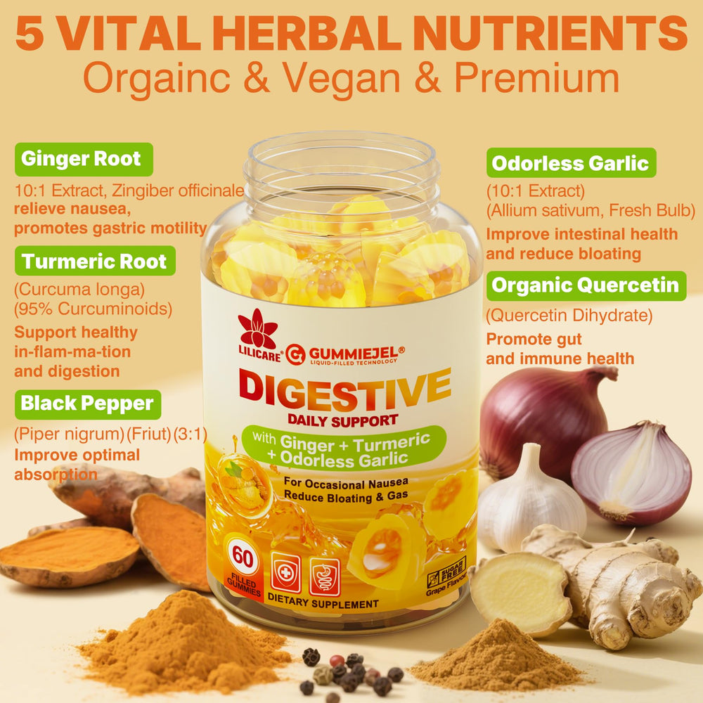 Odorless garlic gummies show clean taste and gut friendly blend for daily use