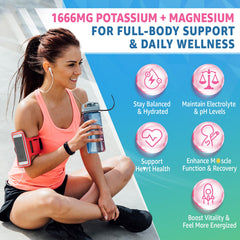 Gummies shown with workout gear for post-exercise hydration and recovery.