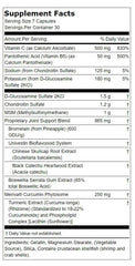 Lindberg Joint Support bottle being poured for easy daily dosing