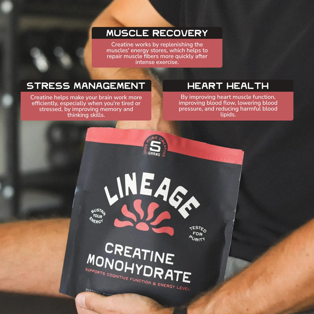 Lineage Provisions no-artificial-ingredients-label highlights a clean formula.