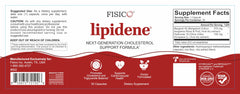 Lipidene bottle cap close-up indicates simple one capsule per day use