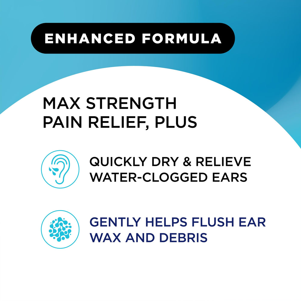 Lipo-Flavonoid ear drops dry water-clogged ears for comfortable daily wear.