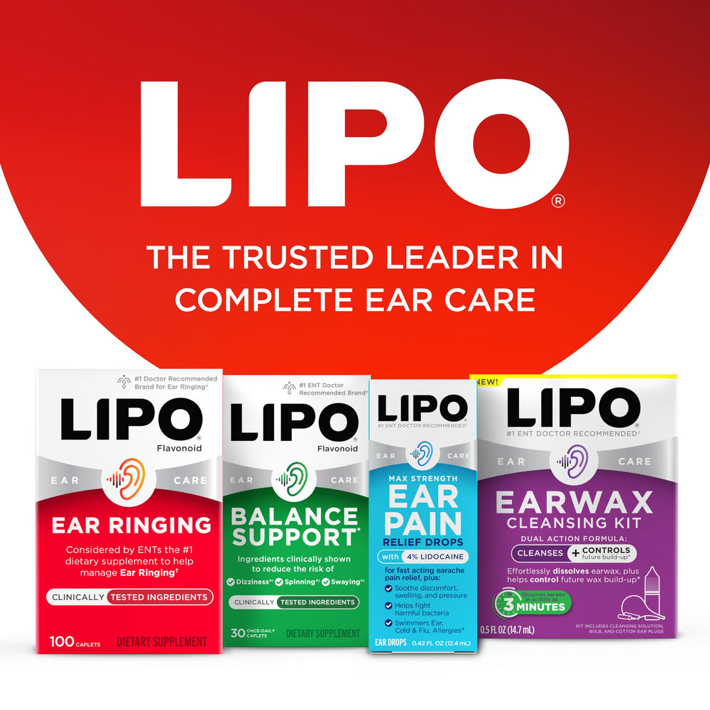 Money back guarantee badge next to Lipo-Flavonoid packaging