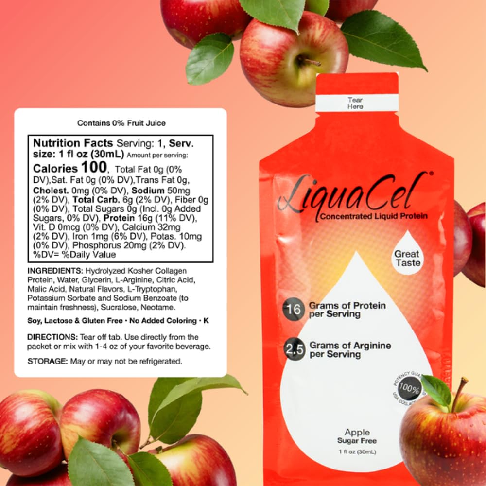 LiquaCel ready-to-drink 1oz packet ideal for quick protein boosts.