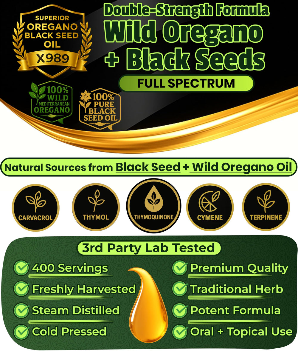 Oregano oil drops liquid format mix easily with drinks