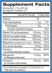 Liquid ReViva Calcium Twin Pack pour image, convenient minerals for everyday use.