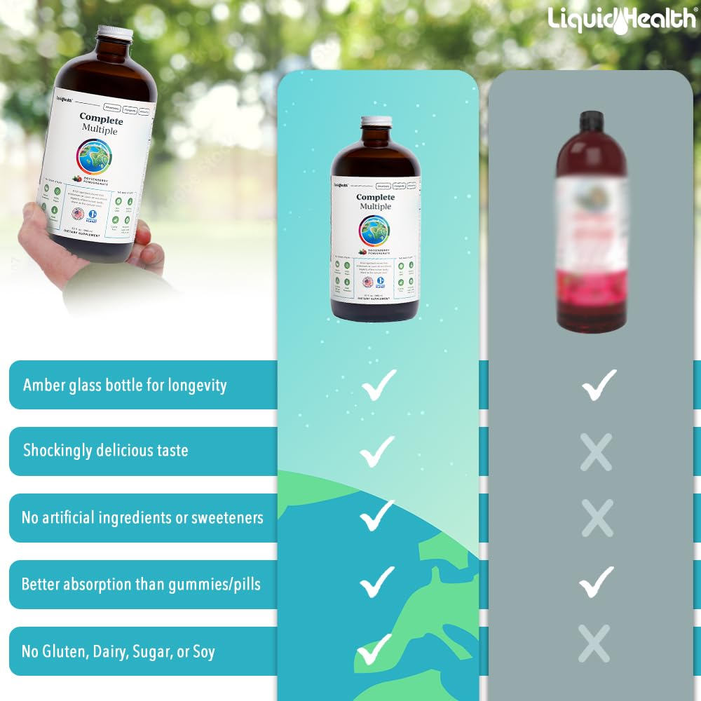 LIQUIDHEALTH Complete Multiple lifestyle-use suggests on-the-go daily wellness