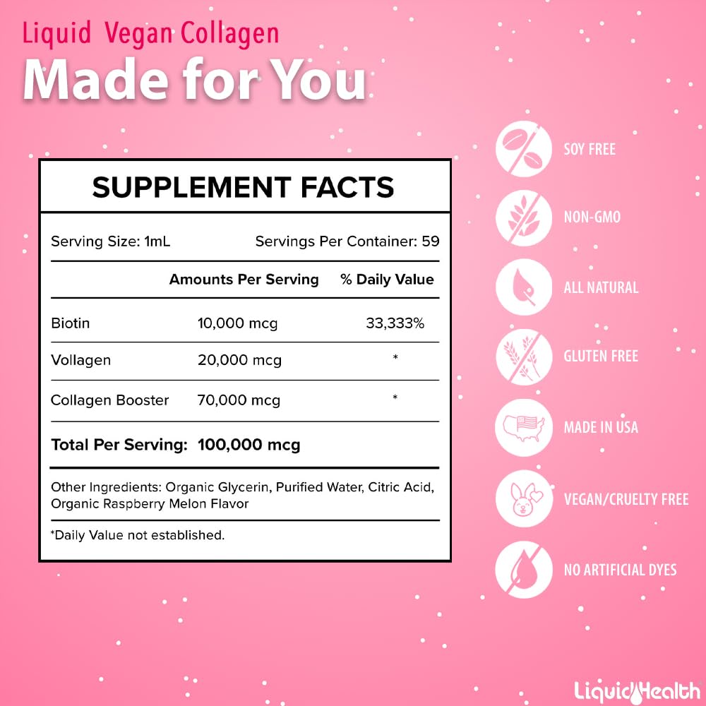 LIQUIDHEALTH collagen drops stored in refrigerator to maintain freshness